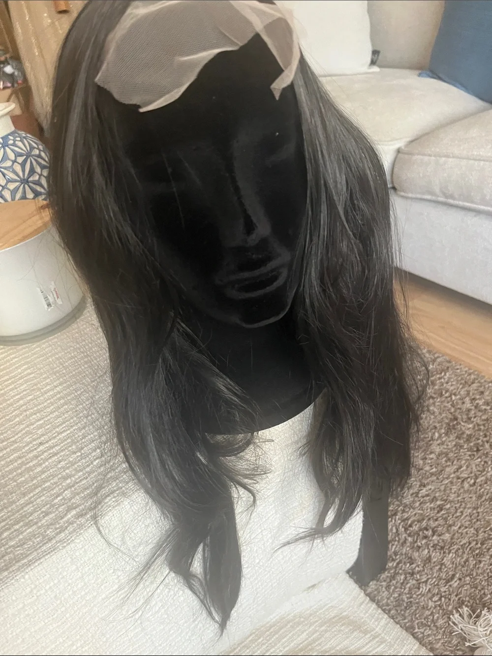 Natural Black Lace Front Wig - Classic Long Waves